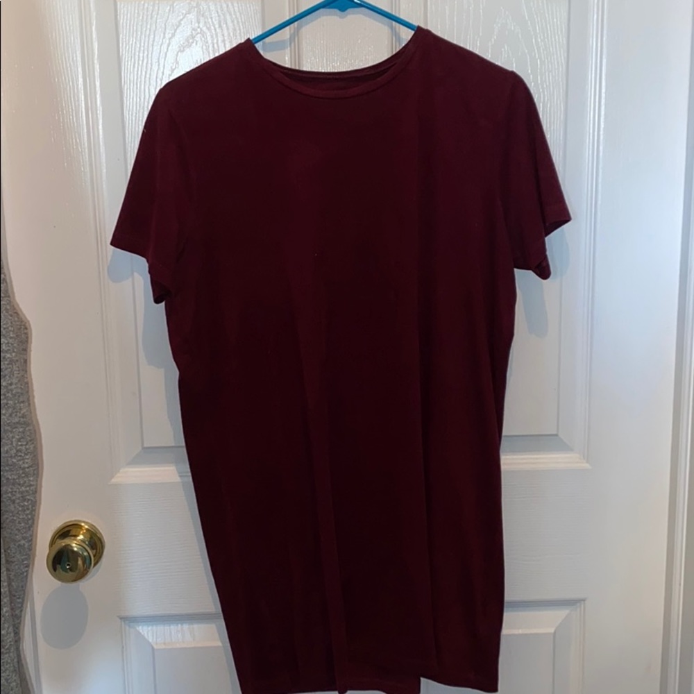 Brandy Melville suede tshirt dress!